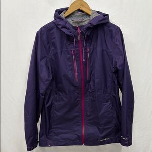 Women's Purple Windriver raincoat sz M